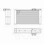 TYC Evaporator 97308 for 2008-2023 Lexus/Toyota 4.6L 5.7L (GX460, LX570, Highlander, Land Cruiser)