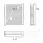 TYC Evaporator 97281 for 2007-2017 Mitsubishi 2.0L 2.4L (Lancer, Outlander, Outlander Sport)