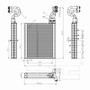 TYC Evaporator 97286 for 2013-2015 Honda 1.8L 2.4L (Civic)