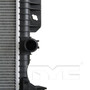 TYC Radiator 13484 for 2013-2016 Lincoln 2.0L 3.7L (MKZ)