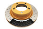 DBA Rear Drilled and Slotted 4000 Series Rotor for Toyota LandCruiser 200 Series
