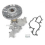 US Motor Works Engine Water Pump and Fan Clutch MCK1017 for 1995-1997 Ford 3.0L (Aerostar, Ranger)