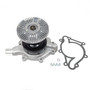 US Motor Works Engine Water Pump and Fan Clutch MCK1003 for 1993-2015 Dodge/Jeep/Ram 5.2L 3.9L (B150, B1500, B250, B2500)