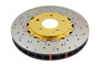 DBA Front Drilled & Slotted 5000 Series 2 Piece Rotor for 03-05 Evo 8/9
