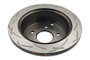 DBA Rear Slotted 4000 Series Rotor for Subaru STi