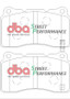 DBA Front Brake Pads for 04-14 Subaru Impreza WRX STI SP500