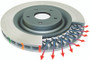 DBA Rear Slotted 4000 Series Rotor for 1994-2004 Mustang Cobra/Bullitt/Mach1