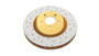 DBA Rear Drilled/Slotted 4000 Series Rotor for 2015 Ford Mustang EcoBoost/GT without Brembo Calipers