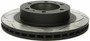 DBA for 07-14 Toyota FJ Cruiser 4X4 Survival T2 Slotted Front Brake Rotor