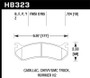 Hawk Performance Ceramic Street Rear Brake Pads for Chevy / GMC Truck / Hummer