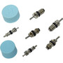 Universal Air Conditioner A/C System Valve Core and Cap Kit VC 2913C