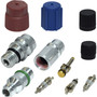 Universal Air Conditioner A/C System Valve Core and Cap Kit VC 2902C