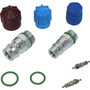 A/C System Valve Core and Cap Kit VC 2904C for 1994-2007 Buick/Cadillac/Chevrolet 2.2L 2.4L (LeSabre, Park Avenue, Riviera, Skylark)