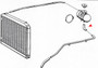 URO Parts Expansion Tank Hose 1135010982 for 1967-1971 Mercedes-Benz (250SL, 280SL)