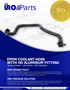 URO Parts Coolant Hose 11537552339PRM for 2007-2010 BMW (X3)