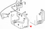 URO Parts Radiator Hose 1405000875 for 1992-1999 Mercedes-Benz (400SE, 400SEL, 500SEC, 500SEL)