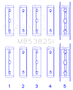 King SI-Series Main Bearings (5) for Subaru EJ20 / EJ22 / EJ25 (Including Turbo)