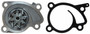 Gates Premium Engine Water Pump 41093 for 2009-2019 Nissan/Smart 1.6L 0.9L (March, Micra, Note, Tiida)