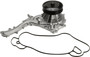Gates Premium Engine Water Pump 45074 for 2020-2026 Ford 6.7L (F-250 Super Duty, F-350 Super Duty, F-450 Super Duty, F-550 Super Duty)