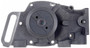 Gates Cast Iron, Standard Rotation, 2 Outlets 44064HD