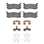 DFC Active Perform Pads and Hardware Kit 1115-0636-01