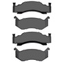 DFC 5000 Advanced Brake Pads - Semi Metallic 1551-0123-00
