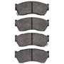DFC 5000 Advanced Brake Pads - Semi Metallic 1551-0276-00