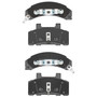 DFC 5000 Advanced Brake Pads - Semi Metallic 1551-0215-00