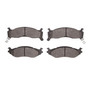 DFC 5000 Advanced Brake Pads - Semi Metallic 1551-0524-00