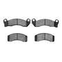 DFC 5000 Advanced Brake Pads - Semi Metallic 1551-0431-00