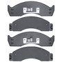 DFC 5000 Advanced Brake Pads - Semi Metallic 1551-0411-00