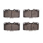 DFC 5000 Advanced Brake Pads - Semi Metallic 1551-0647-00