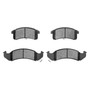 DFC 5000 Advanced Brake Pads - Semi Metallic 1551-0623-00