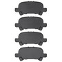 DFC 5000 Advanced Brake Pads - Ceramic 1551-0828-00
