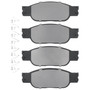 DFC 5000 Advanced Brake Pads - Low Metallic 1551-0933-00