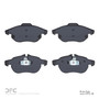 DFC 5000 Advanced Brake Pads - Low Metallic 1551-0972-00