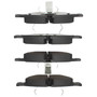DFC 5000 Advanced Brake Pads - Low Metallic 1551-0918-00