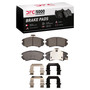 DFC 5000 Advanced Pads - Ceramic and Hardware Kit 1551-0924-01
