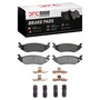 DFC 5000 Advanced Pads - Semi-Metallic and Hardware Kit 1551-0898-01