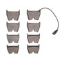 DFC 5000 Advanced Brake Pads - Ceramic 1551-1029-10