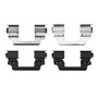 DFC 5000 Advanced Pads - Low-Metallic and Hardware Kit 1551-1204-02
