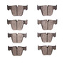 DFC 5000 Advanced Brake Pads - Low Metallic 1551-1289-00