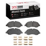 DFC 5000 Advanced Pads - Semi-Metallic and Hardware Kit 1551-1774-01