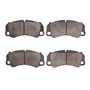 DFC 5000 Advanced Brake Pads - Low Metallic 1551-1742-00