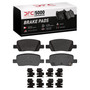 DFC 5000 Advanced Brake Pads - Ceramic and Hardware Kit 1551-2381-01