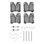 DFC 5000 Advanced Pads - Ceramic and Hardware Kit 1552-1283-01