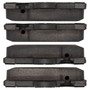 DFC EURO 5000 Ceramic Pad and Hardware Kit 1600-0848-01