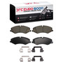 DFC EURO 5000 Ceramic Pad and Hardware Kit 1600-1479-01