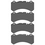 DFC EURO 5000 Ceramic Brake Pads 1600-1819-00