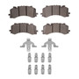 DFC EURO 5000 Ceramic Pad and Hardware Kit 1600-1952-01